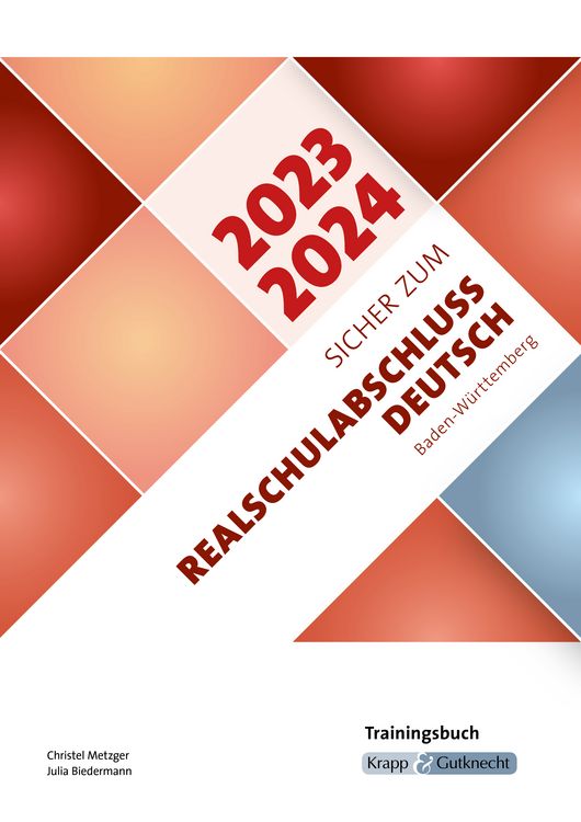 Produktbild: Sicher zum Realschulabschluss Dt BW 2023/24