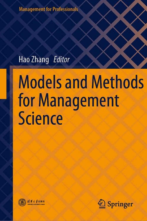 Produktbild: Models and Methods for Management Science