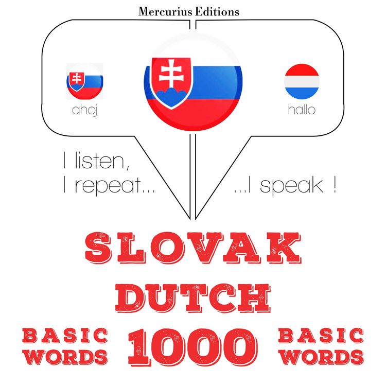 Produktbild: Slovensk&yacute; - Dutch: 1000 z&aacute;kladn&yacute;ch slov
