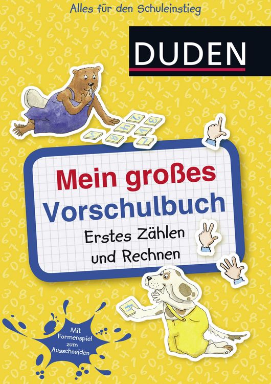 Produktbild: Mein gro&szlig;es Vorschulbuch: Erstes Z&auml;hlen und Rechnen