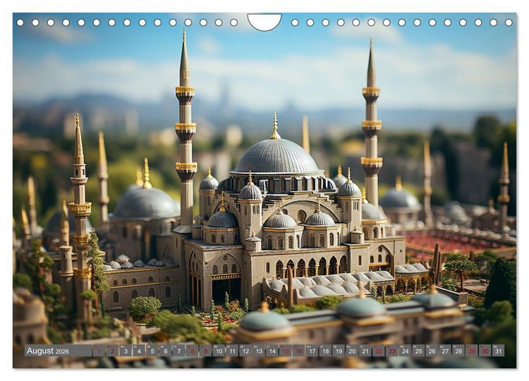 Produktbild: Urlaub in Miniatur (Wandkalender 2026 DIN A4 quer), CALVENDO Monatskalender