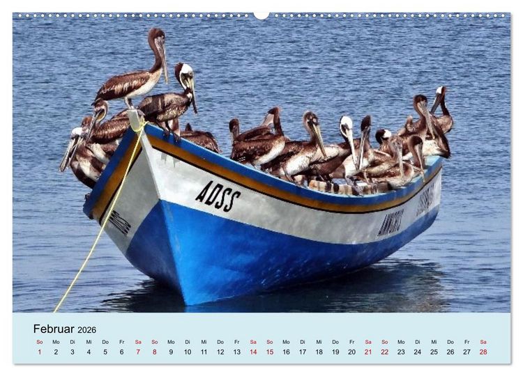 Produktbild: Venezuela - Natur pur Orinoco Delta und die Anden (Wandkalender 2026 DIN A2 quer), CALVENDO Monatskalender