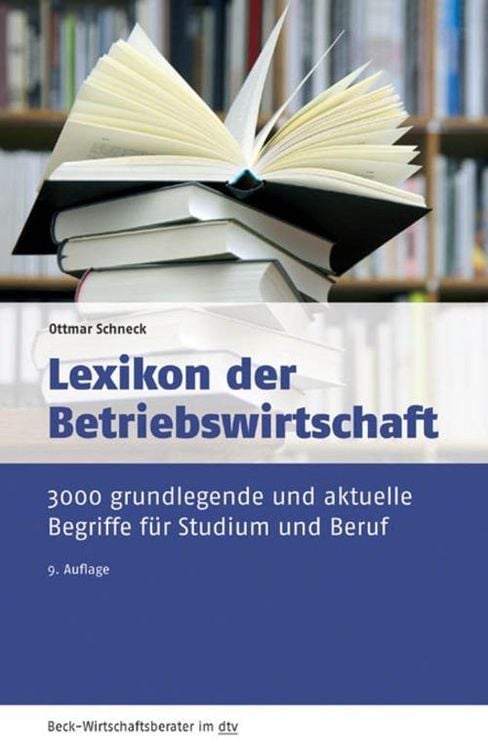 Produktbild: Lexikon der Betriebswirtschaft
