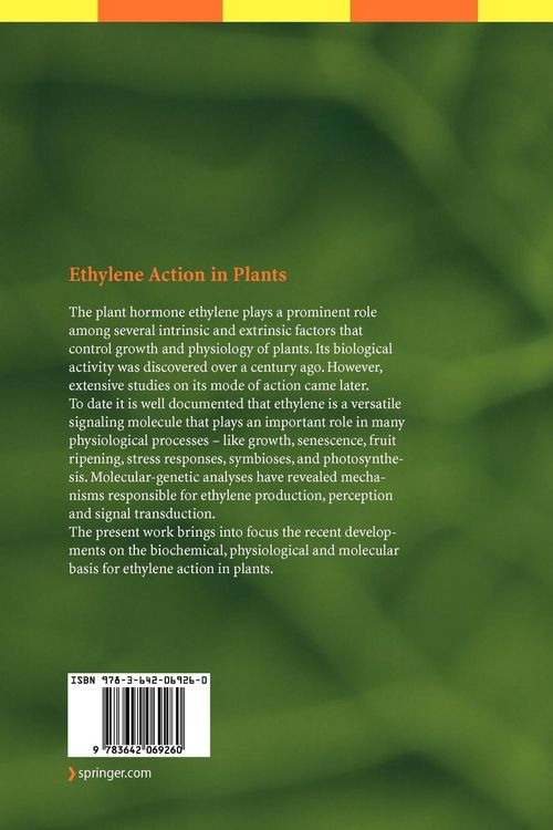 Produktbild: Ethylene Action in Plants