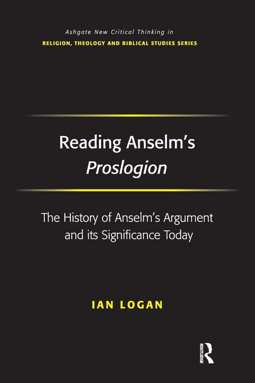 Produktbild: Reading Anselm's Proslogion
