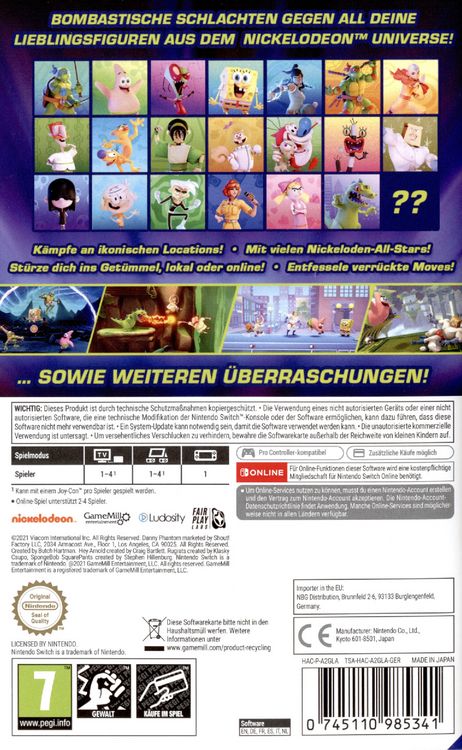 Produktbild: Nickelodeon - All-Star Brawl