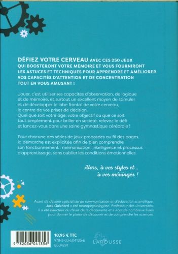 Produktbild: D&eacute;fiez votre cerveau et votre m&eacute;moire