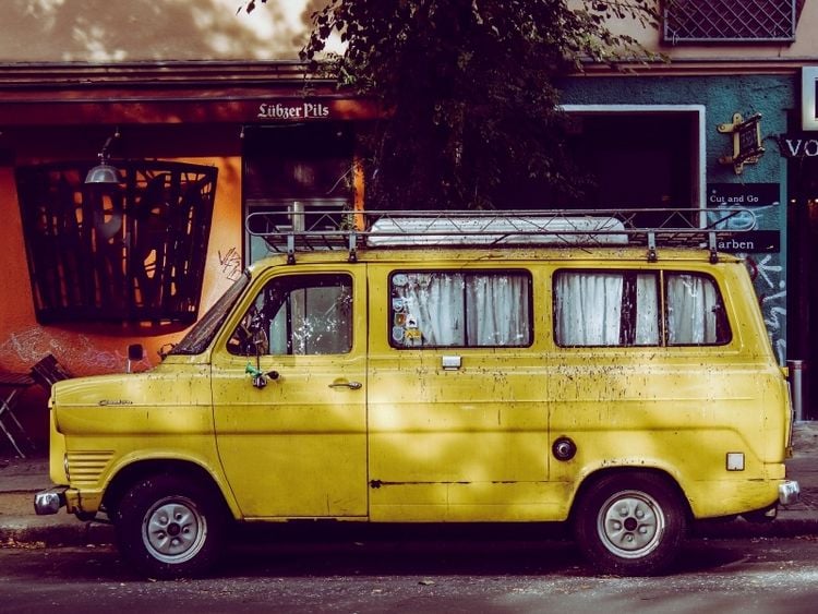 Produktbild: Alter Ford-Bus (Berlin) (Puzzle)