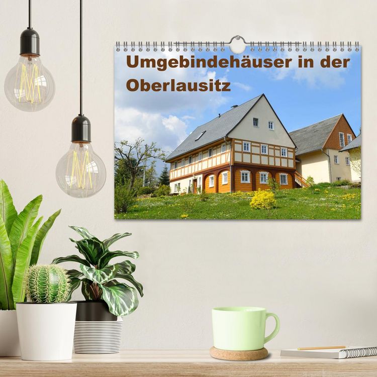 Produktbild: Umgebindeh&auml;user in der Oberlausitz (Wandkalender 2026 DIN A4 quer), CALVENDO Monatskalender