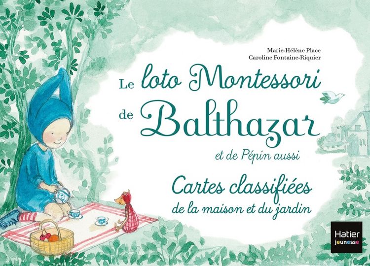 Produktbild: Le loto Montessori de Balthazar et de P&eacute;pin aussi