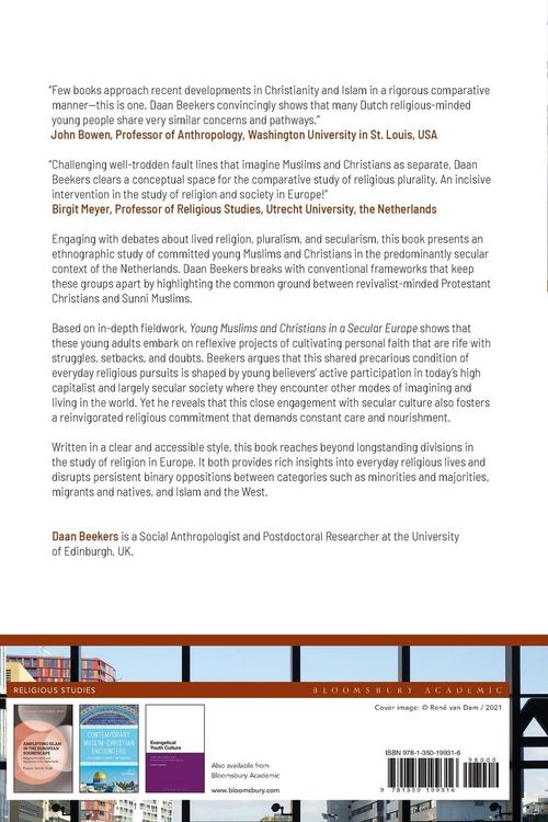 Produktbild: Young Muslims and Christians in a Secular Europe