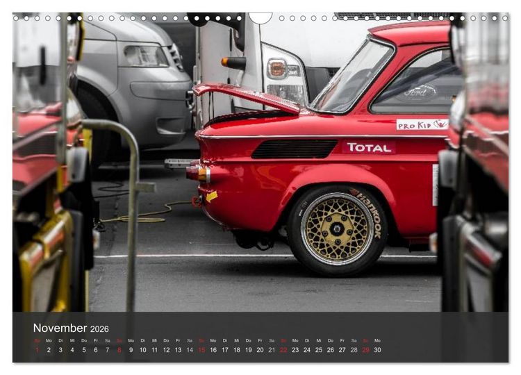Produktbild: Youngtimer Racing Cars (Wandkalender 2026 DIN A3 quer), CALVENDO Monatskalender