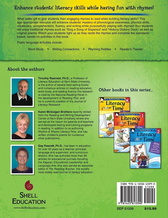 Produktbild: Rhythm & Rhyme Literacy Time Level 3