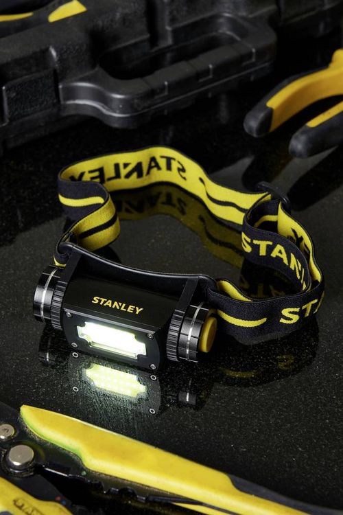 Produktbild: STANLEY COB LED Stirnlampe batteriebetrieben 300lm 10h SXLS50100E