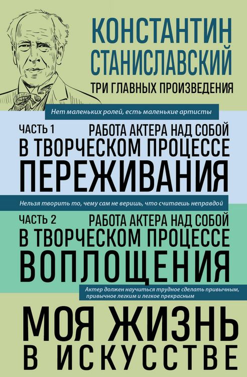 Produktbild: Konstantin Stanislavskiy. Rabota aktera nad soboy Chasti 1 i 2. Moya zhizn v iskusstve