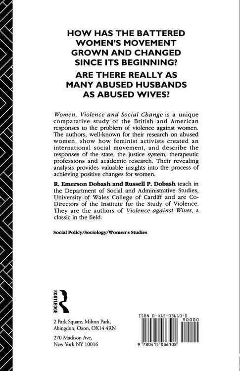 Produktbild: Women, Violence and Social Change
