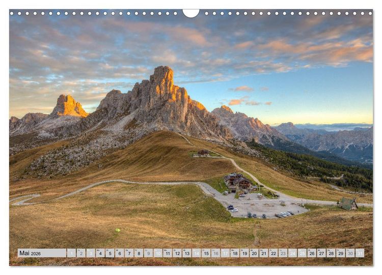Produktbild: Wundersch&ouml;ne Dolomiten (Wandkalender 2026 DIN A3 quer), CALVENDO Monatskalender