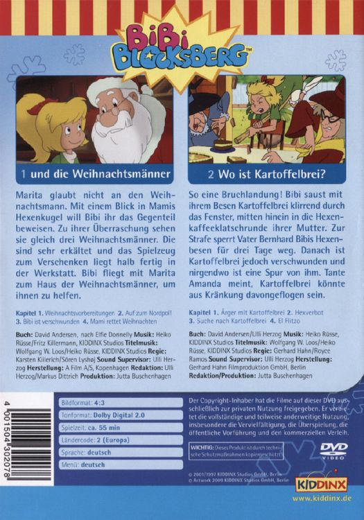 Produktbild: Bibi Blocksberg - Kartoffelbrei/Weihnachtsm&auml;nner