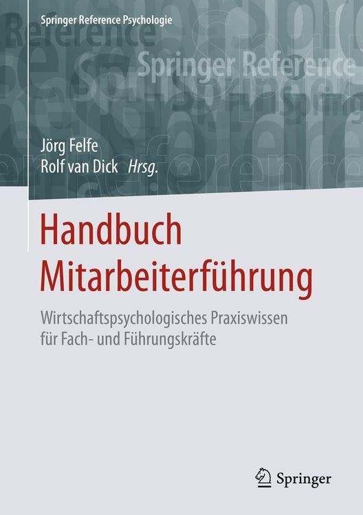 Produktbild: Handbuch Mitarbeiterf&uuml;hrung