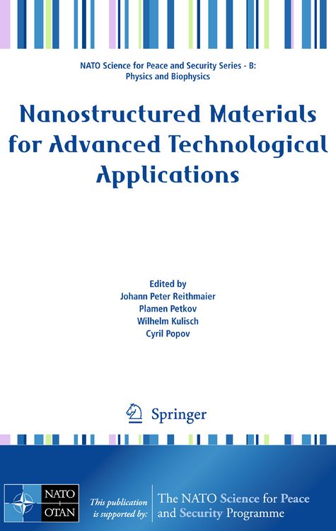 Produktbild: Nanostructured Materials for Advanced Technological Applications