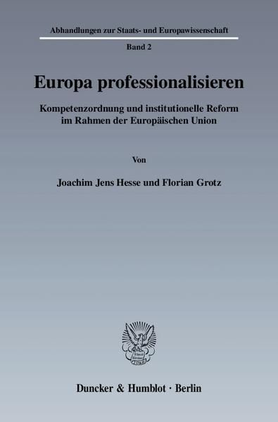 Produktbild: Europa professionalisieren.