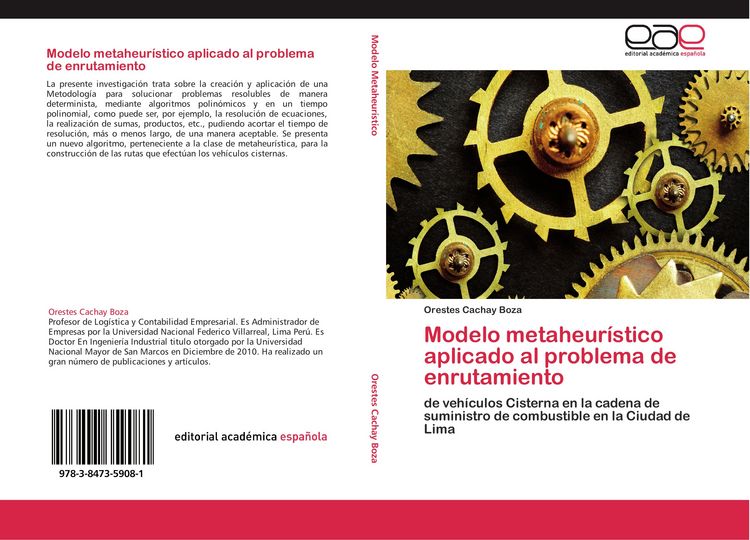 Produktbild: Modelo metaheur&iacute;stico aplicado al problema de enrutamiento