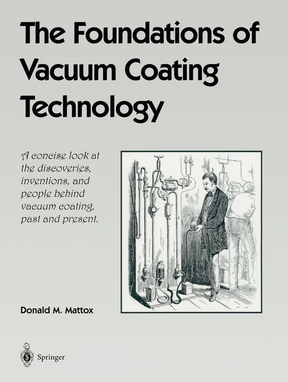 Produktbild: The Foundations of Vacuum Coating Technology