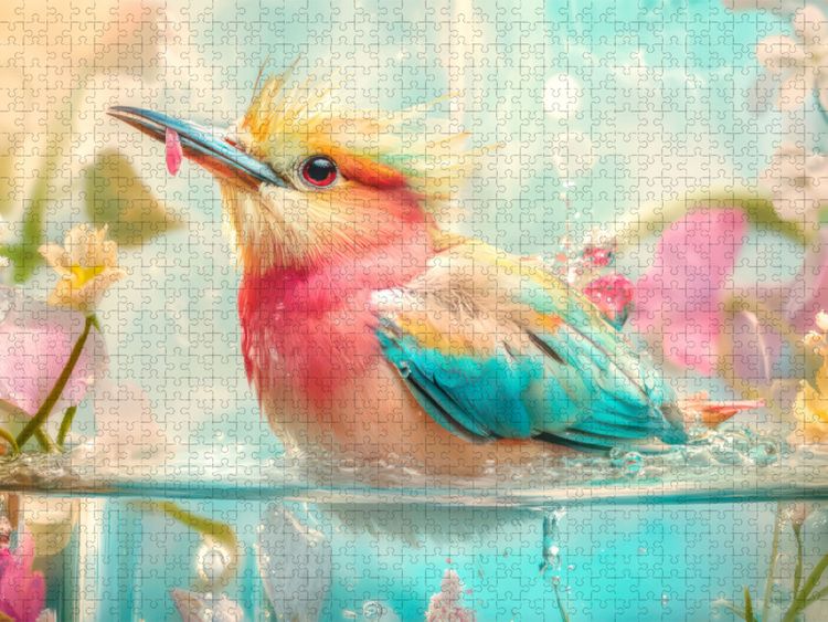 Produktbild: CALVENDO Puzzle Meditativ und fantasievoll | 1000 Teile Lege-Gr&ouml;&szlig;e 64x48cm Foto-Puzzle f&uuml;r gl&uuml;ckliche Stunden