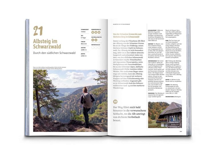 Produktbild: Weiter Wandern. 25 Mehrtagestouren in und um Deutschland