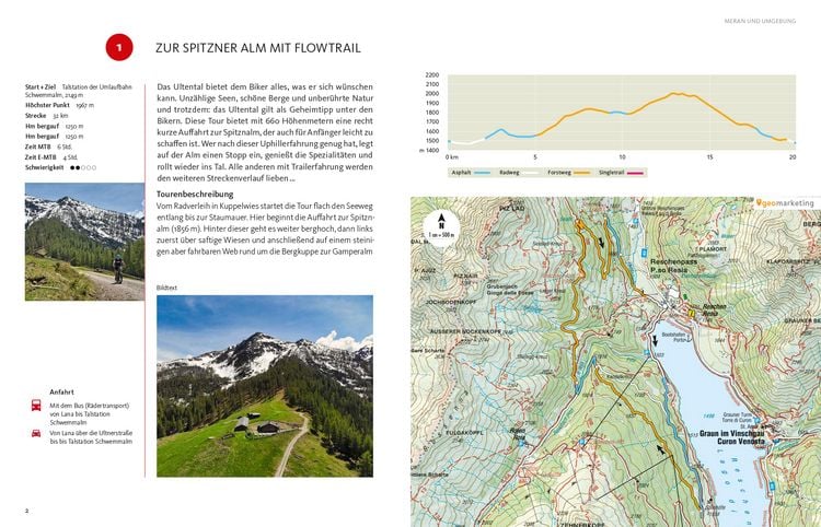 Produktbild: Biken S&uuml;dtirol &ndash; Dolomiten