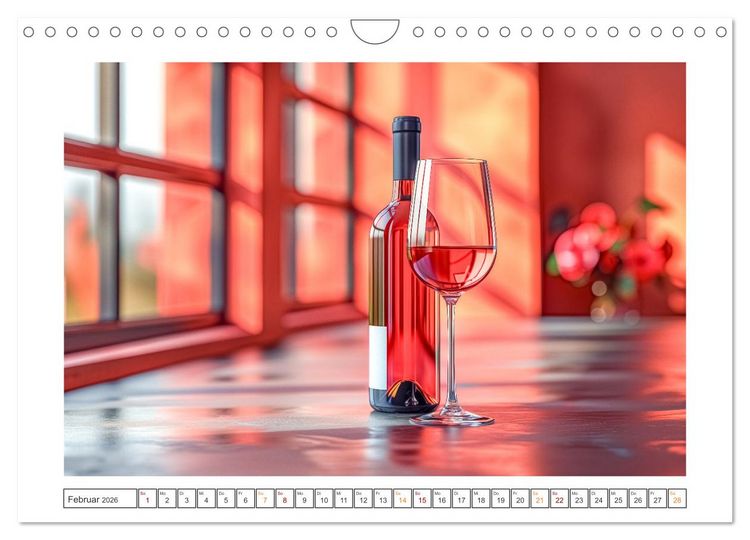 Produktbild: Der Weingenie&szlig;er (Wandkalender 2026 DIN A4 quer), CALVENDO Monatskalender