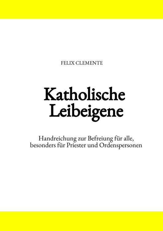 Produktbild: Katholische Leibeigene