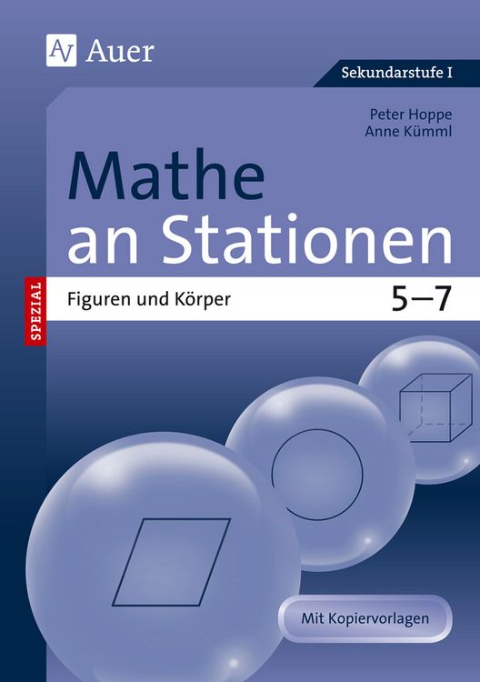 Produktbild: Mathe an Stationen spezial  Figuren und K&ouml;rper 5-7