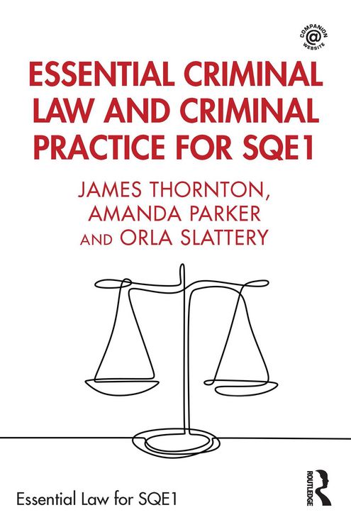 Produktbild: Essential Criminal Law and Criminal Practice for SQE1