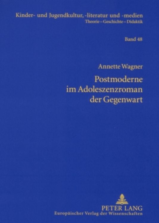 Produktbild: Postmoderne im Adoleszenzroman der Gegenwart