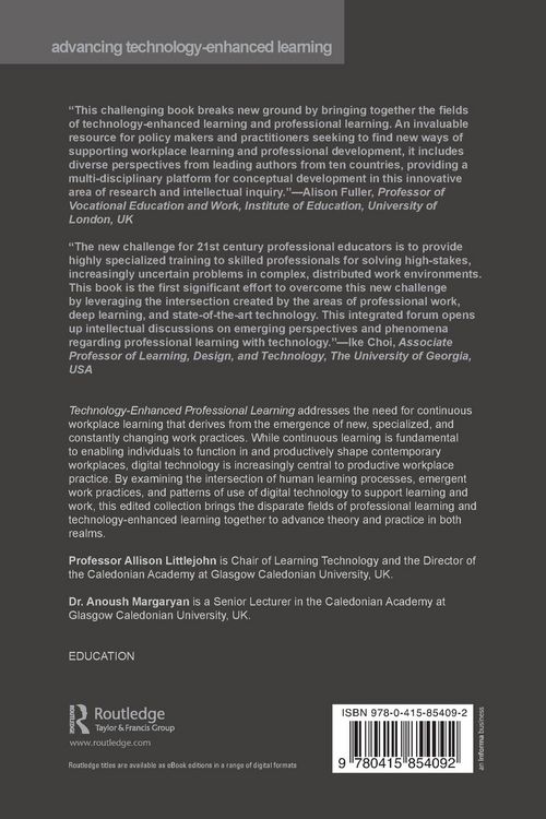 Produktbild: Technology-Enhanced Professional Learning