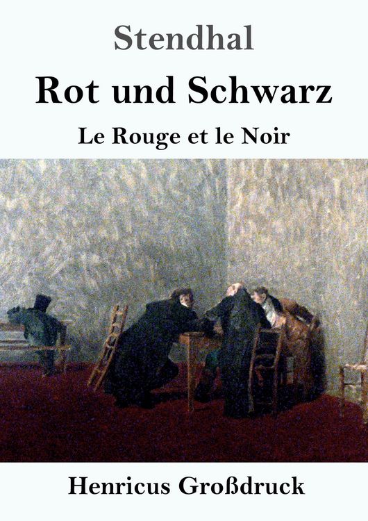 Produktbild: Rot und Schwarz (Gro&szlig;druck)