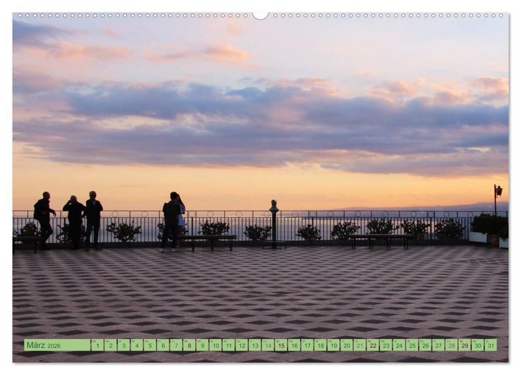Produktbild: Taormina, die Stadt mit Blick auf den &Auml;tna (hochwertiger Premium Wandkalender 2026 DIN A2 quer), Kunstdruck in Hochglanz