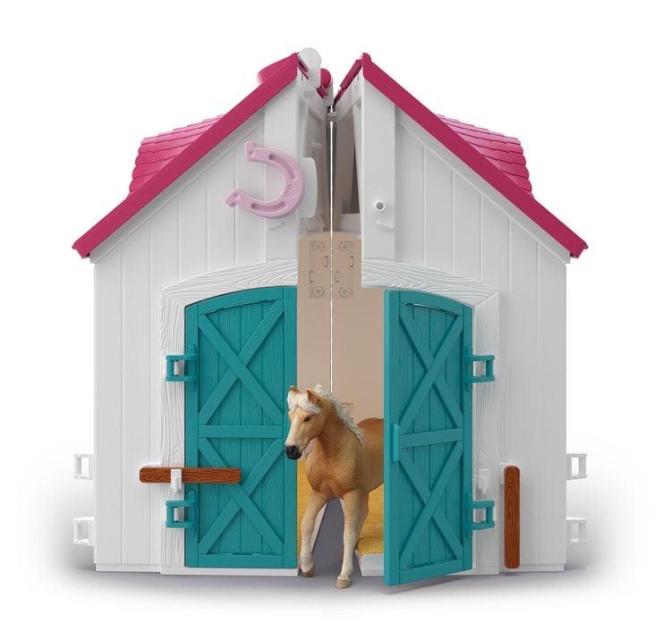 Produktbild: schleich&reg; Horse Club Offenstall Kleines Hufeisen