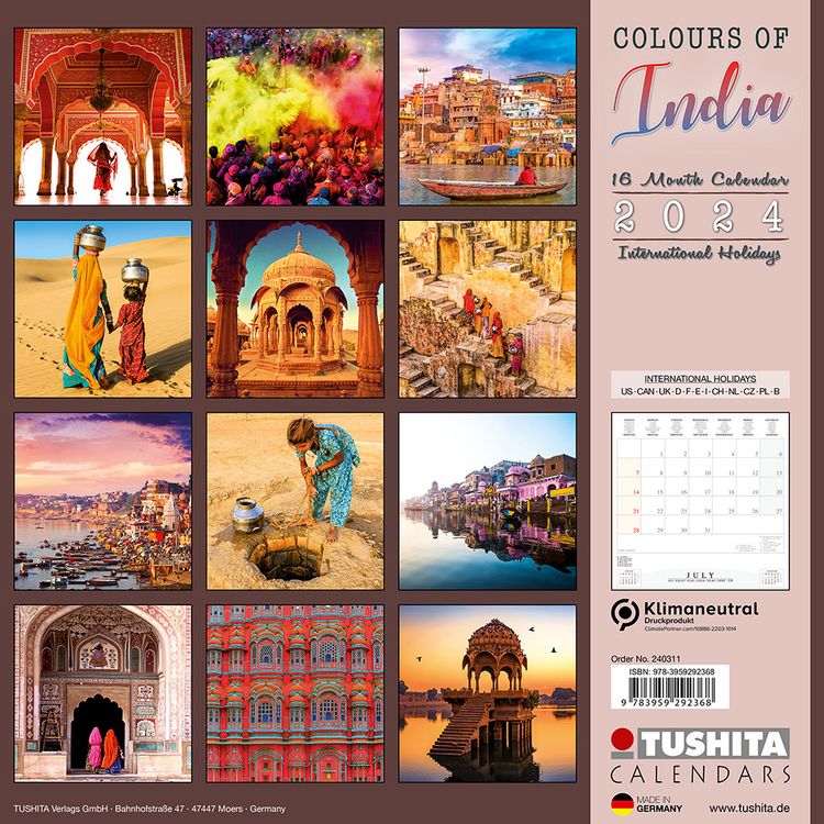 Produktbild: Colors of India 2024