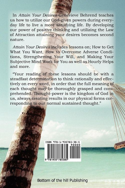 Produktbild: Attaining Your Desires