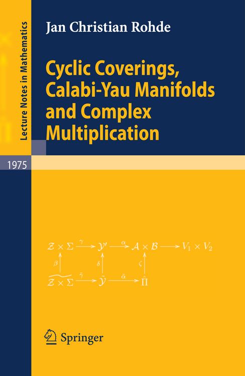 Produktbild: Cyclic Coverings, Calabi-Yau Manifolds and Complex Multiplication