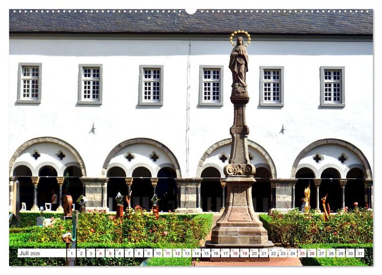 Produktbild: Brauweiler - 1000 Jahre Benediktinerabtei (hochwertiger Premium Wandkalender 2026 DIN A2 quer), Kunstdruck in Hochglanz