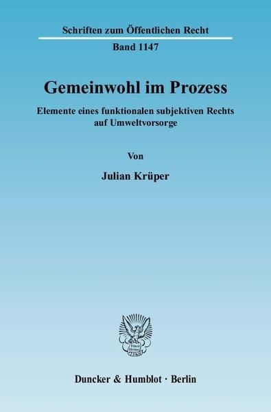 Produktbild: Gemeinwohl im Prozess.