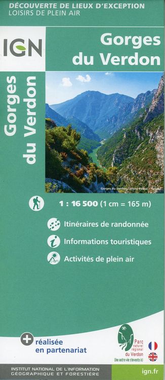 Produktbild: Gorges du Verdon 1 : 16 500