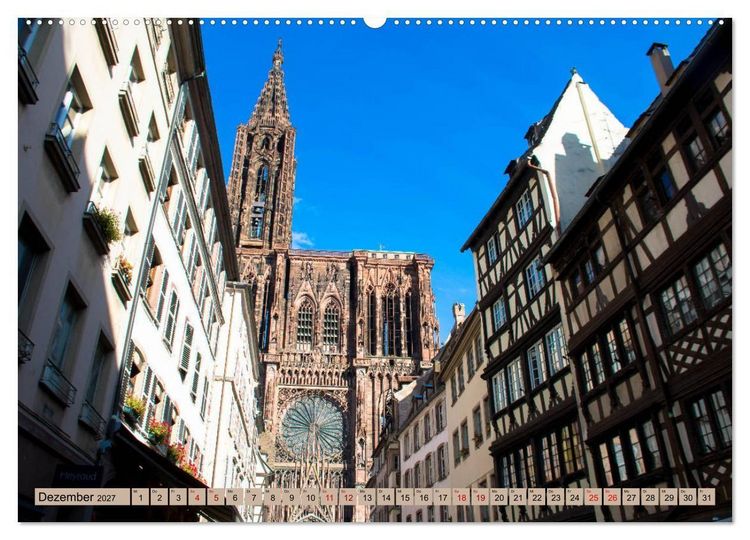 Produktbild: Zauberhaftes Stra&szlig;burg (Wandkalender 2027 DIN A2 quer), CALVENDO Monatskalender