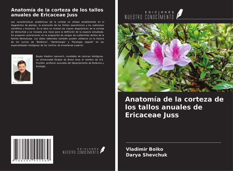 Produktbild: Anatom&iacute;a de la corteza de los tallos anuales de Ericaceae Juss