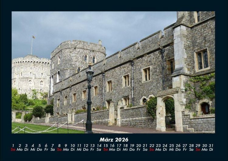 Produktbild: London 2026 Fotokalender DIN A4
