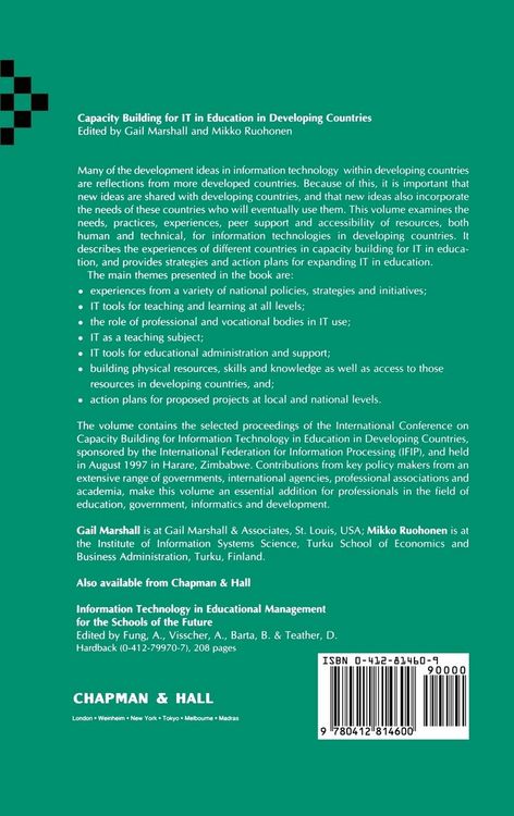Produktbild: Capacity Building for IT in Education in Developing Countries
