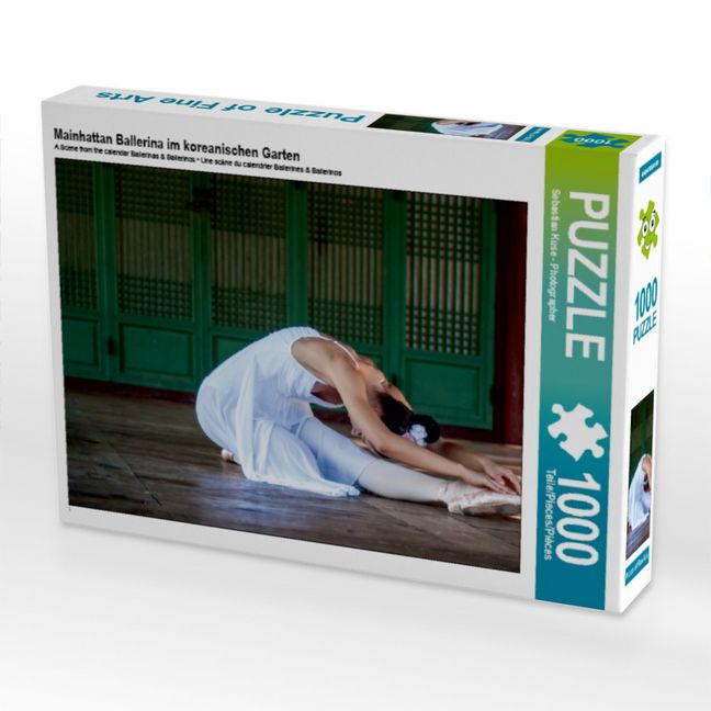 Produktbild: Mainhattan Ballerina im koreanischen Garten (Puzzle)